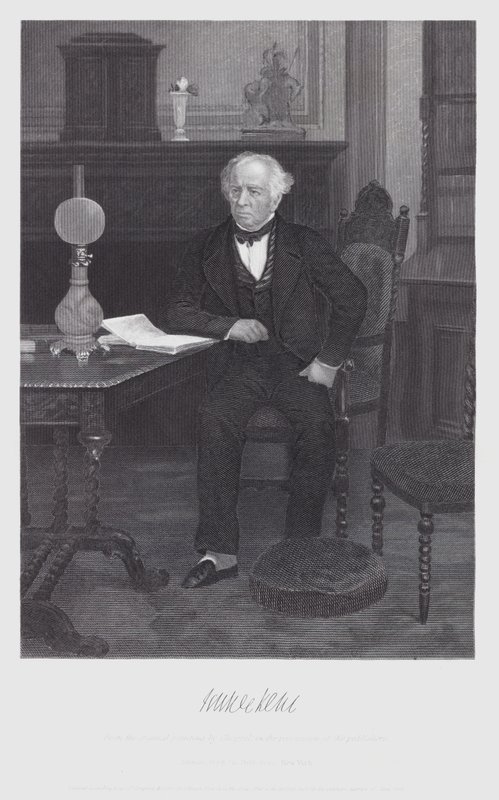 James Kent (gravure) - Alonzo (after) Chappel