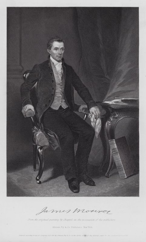 James Monroe (gravure) - Alonzo (after) Chappel
