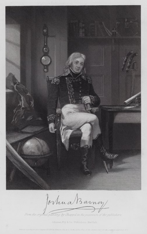 Joshua Barney (gravure) - Alonzo (after) Chappel
