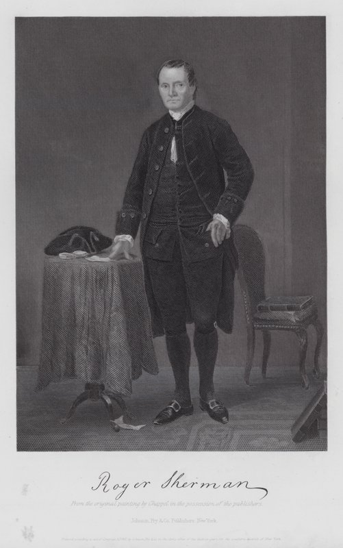 Roger Sherman (gravure) - Alonzo (after) Chappel