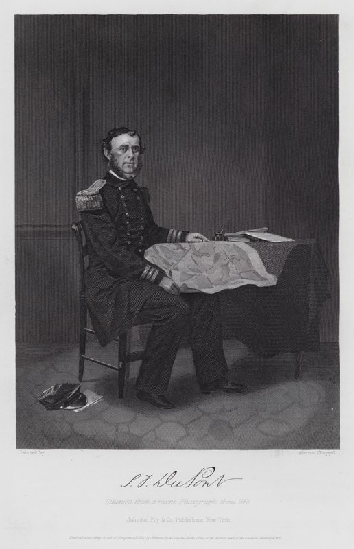 Samuel Francis Dupont (gravure) - Alonzo (after) Chappel