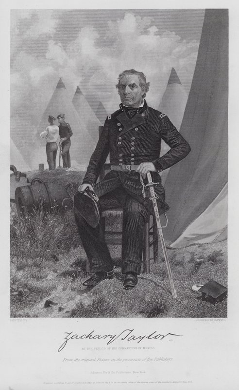 Zachary Taylor (gravure) - Alonzo (after) Chappel