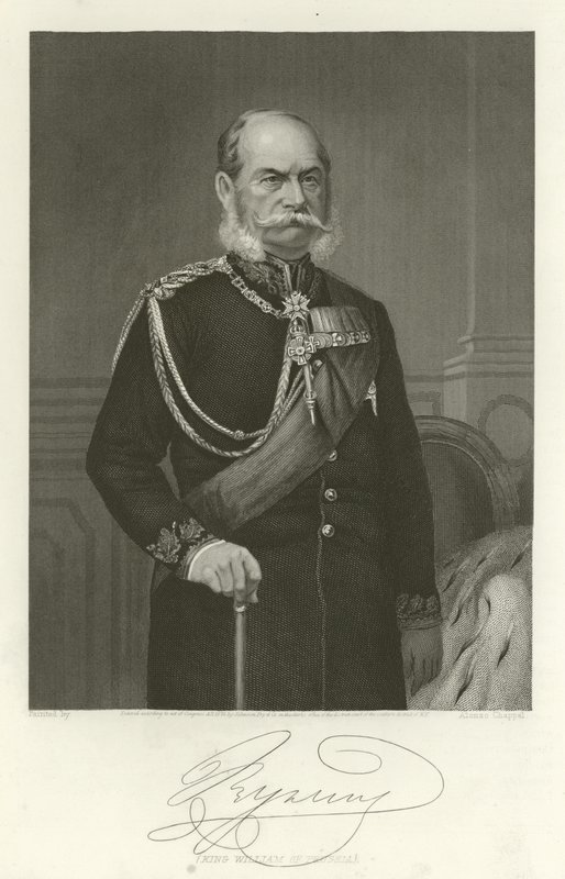 Le roi Guillaume de Prusse - Alonzo Chappel