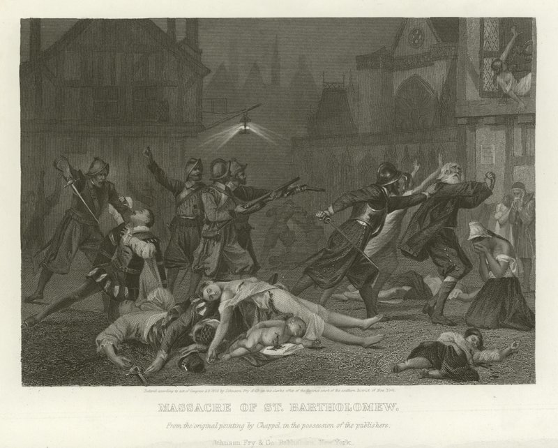 Massacre de la Saint-Barthélemy - Alonzo Chappel