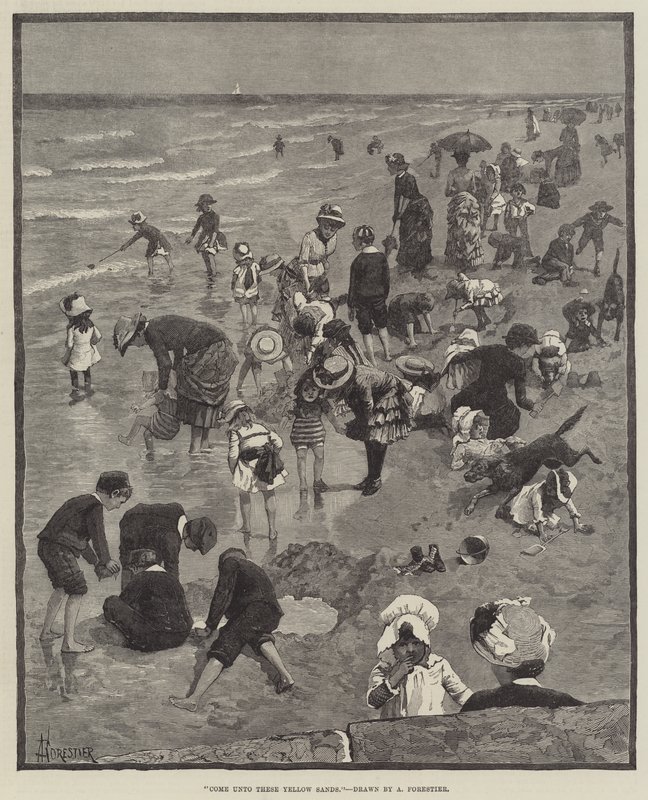 Viens sur ces Sables Jaunes - Amedee Forestier