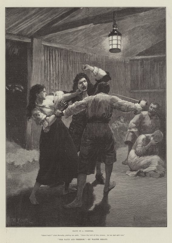 Pour la foi et la liberté, par Walter Besant - Amedee Forestier