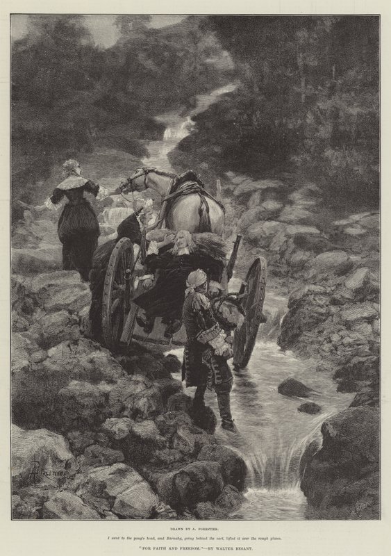 Pour la foi et la liberté, par Walter Besant - Amedee Forestier