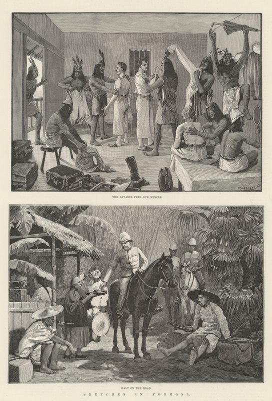Croquis à Formosa - Amedee Forestier