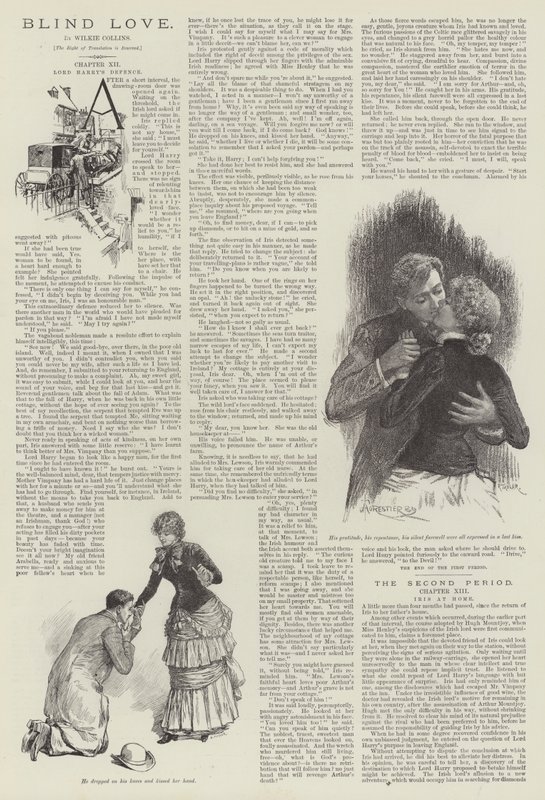 Amour aveugle, par Wilkie Collins - Amedee Forestier