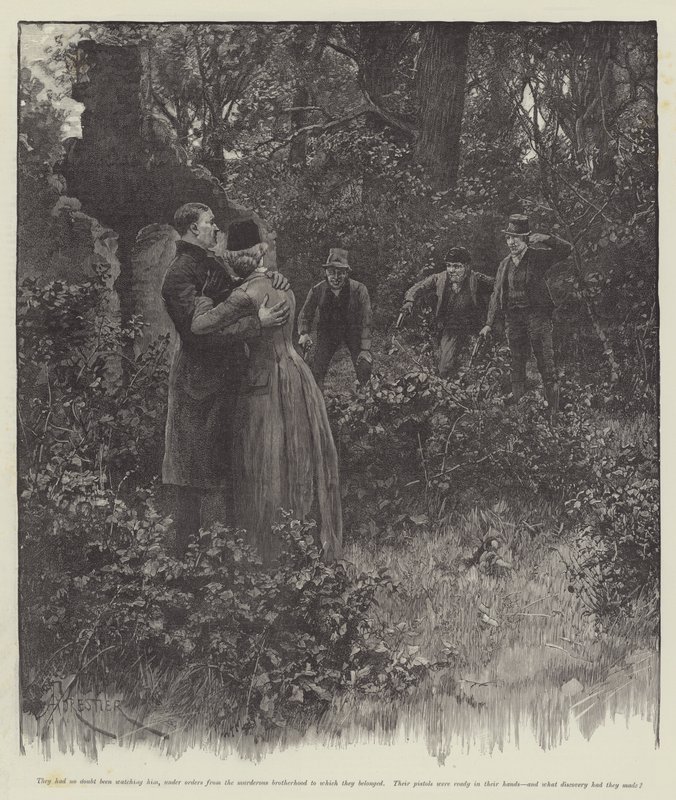 Amour aveugle, par Wilkie Collins - Amedee Forestier