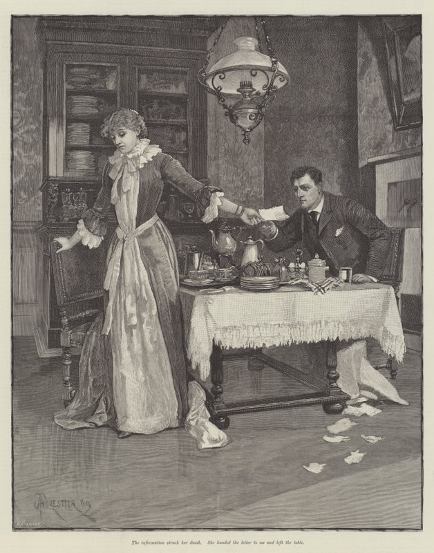 Amour aveugle, par Wilkie Collins - Amedee Forestier