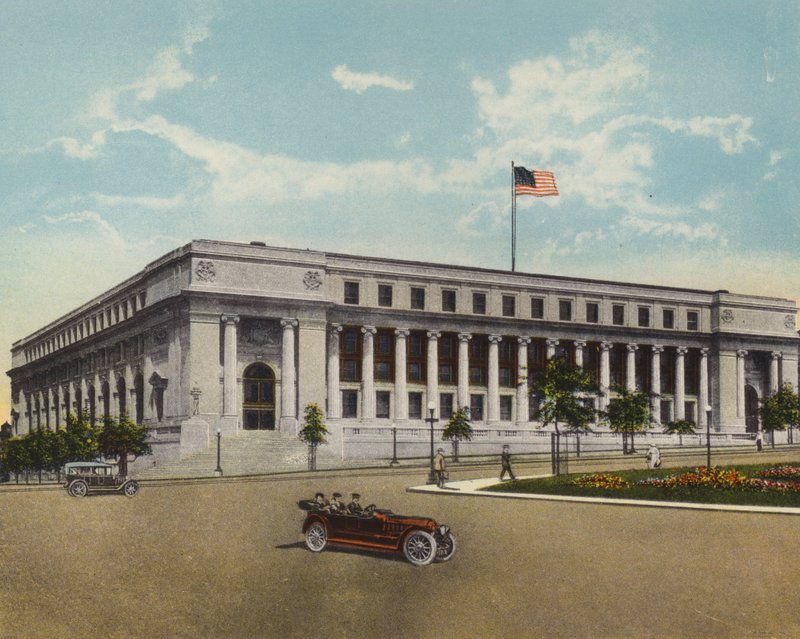 Washington DC : Nouveau bureau de poste - American Photographer (after)