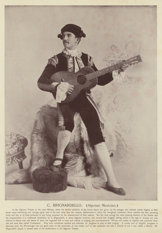 C Brignardello, Musicien algérien - American Photographer