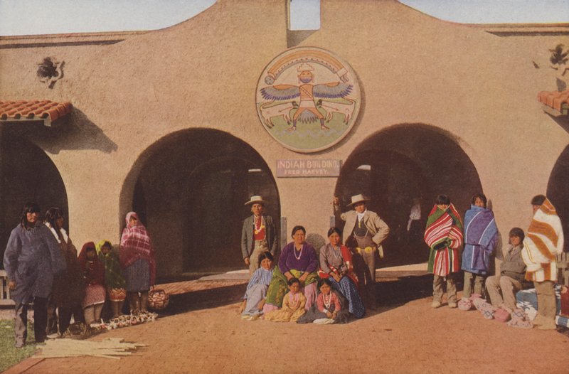Indian Building, Albuquerque, Nouveau Mexique (photo couleur) - American Photographer