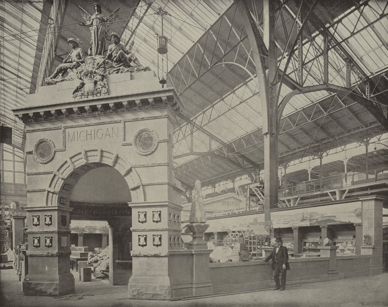 Section du Michigan dans le bâtiment des mines - American Photographer