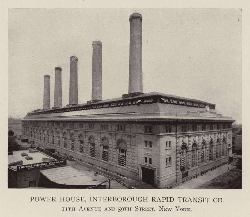 Centrale électrique, Interborough Rapid Transit Co - American Photographer