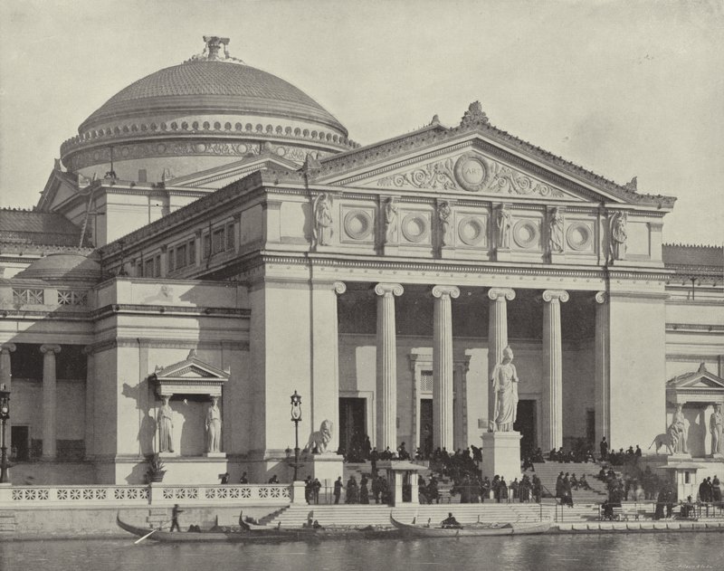 Porche sud du palais des arts - American Photographer