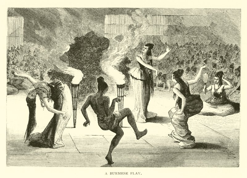 Une pièce birmane - American School