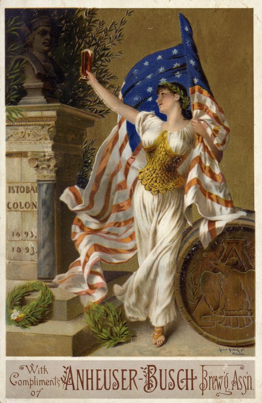 Anheuser-Busch porte un toast à Christophe Colomb avec de la bière - American School