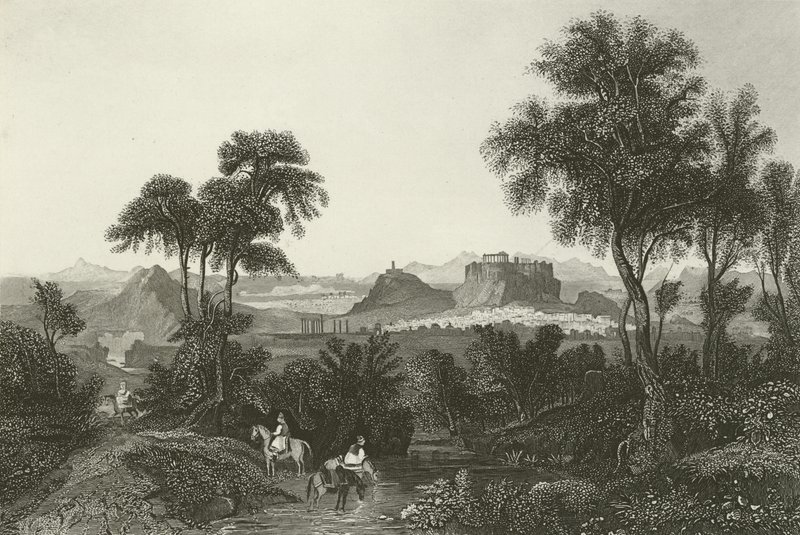 Athènes depuis l