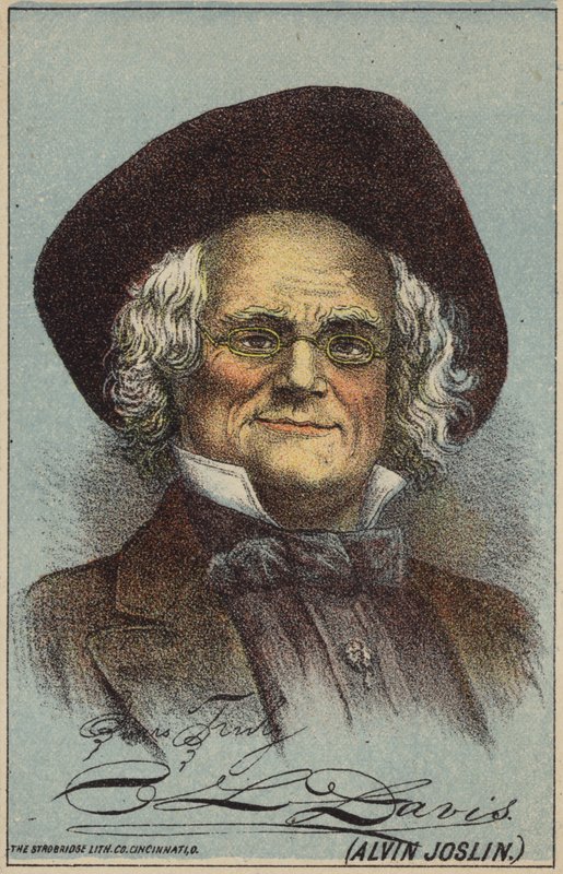 Portrait de C L Davis (Alvin Joslin) - American School