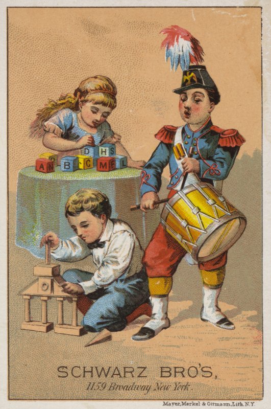 Enfants jouant - American School
