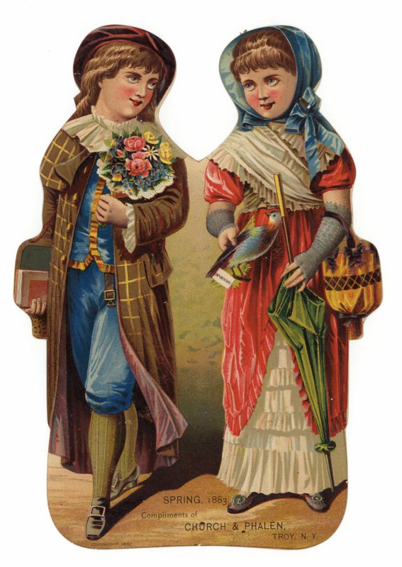 Couple se promenant - American School
