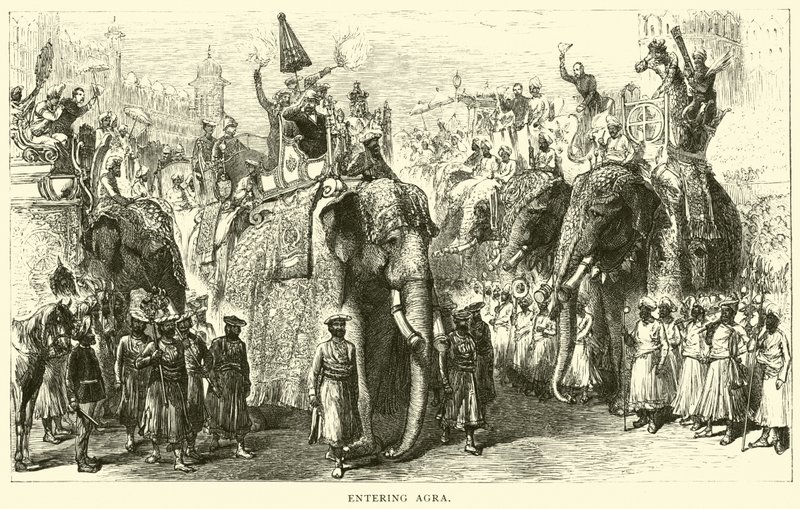 Entrée à Agra - American School