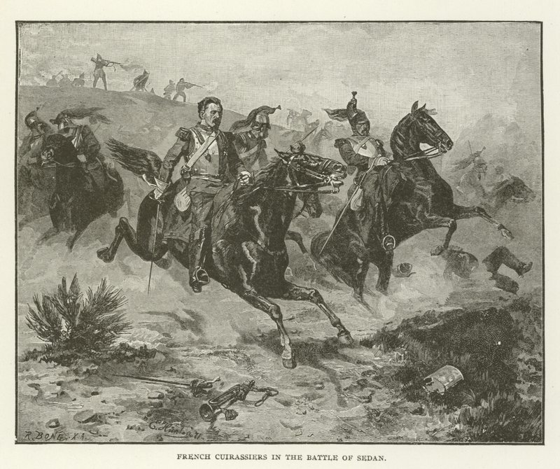 Cuirassiers français à la bataille de Sedan - American School