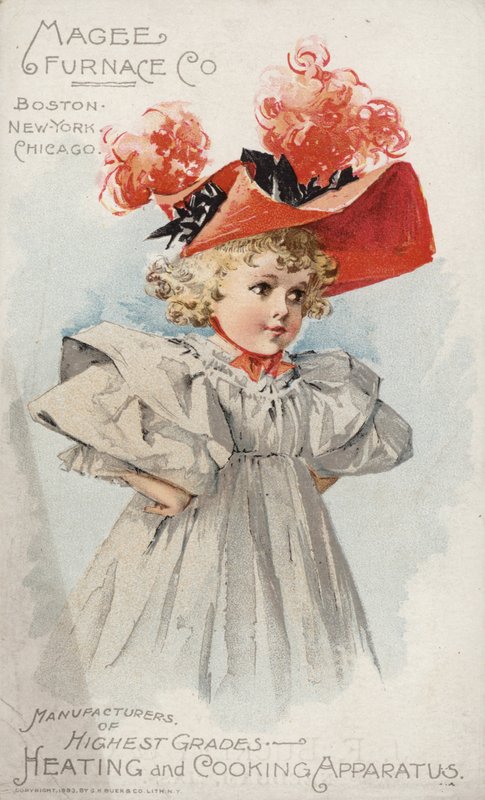 Fille au bonnet rouge - American School