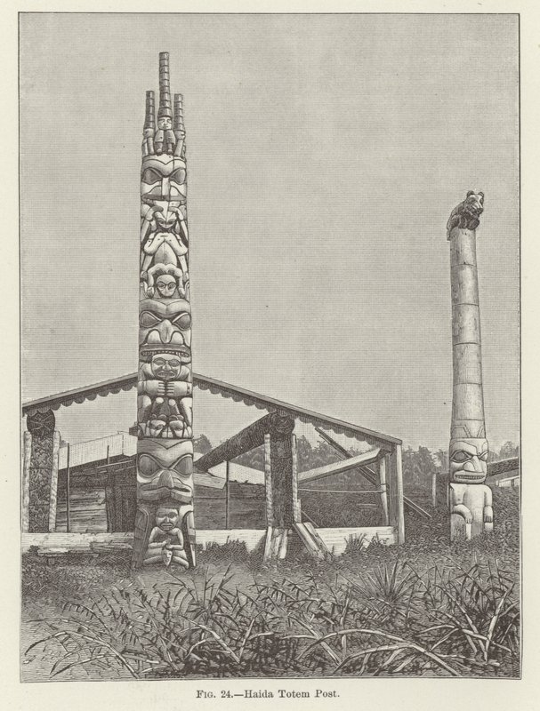 Totem Haida - American School