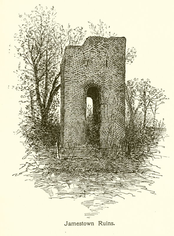 Ruines de Jamestown - American School