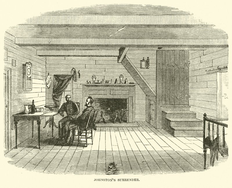 Reddition de Johnston, avril 1865 - American School