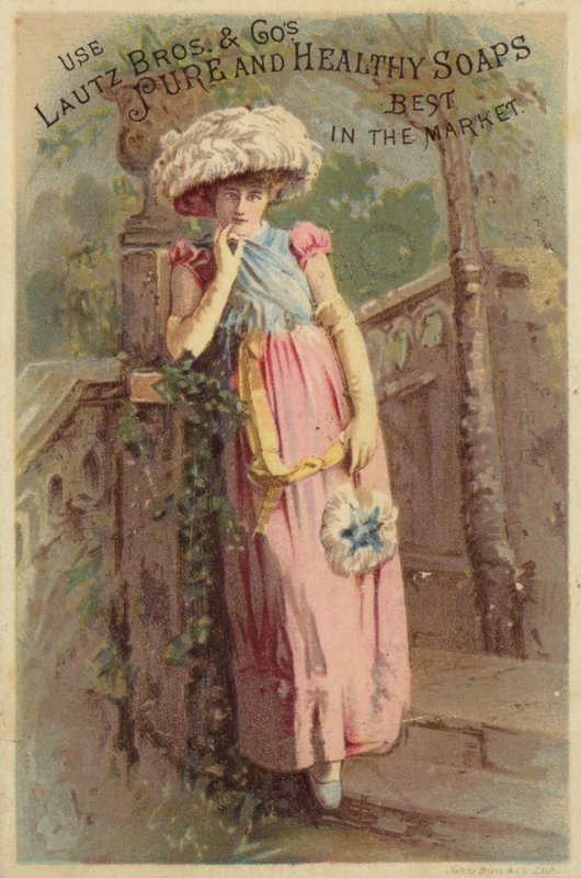 Dame posant sur des marches - American School