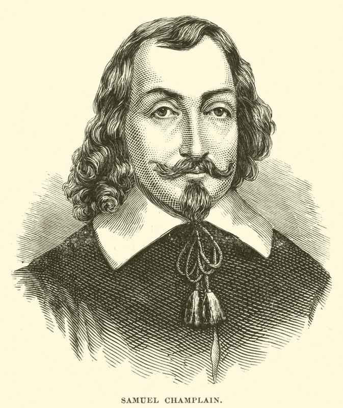 Samuel Champlain (gravure) - American School
