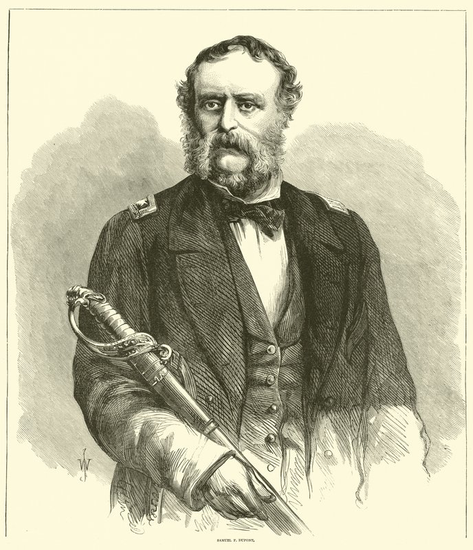 Samuel F Dupont, janvier 1863 - American School