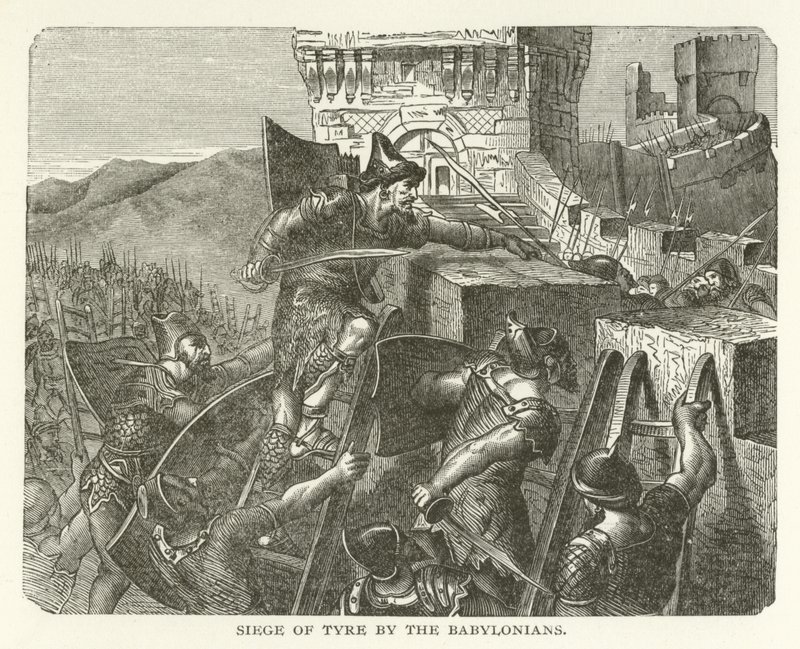 Siège de Tyr par les Babyloniens - American School