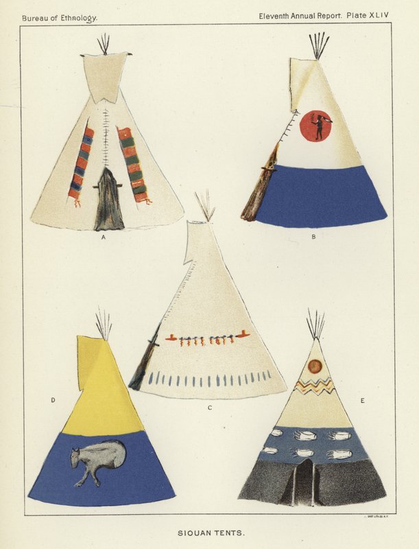 Tentes Sioux - American School