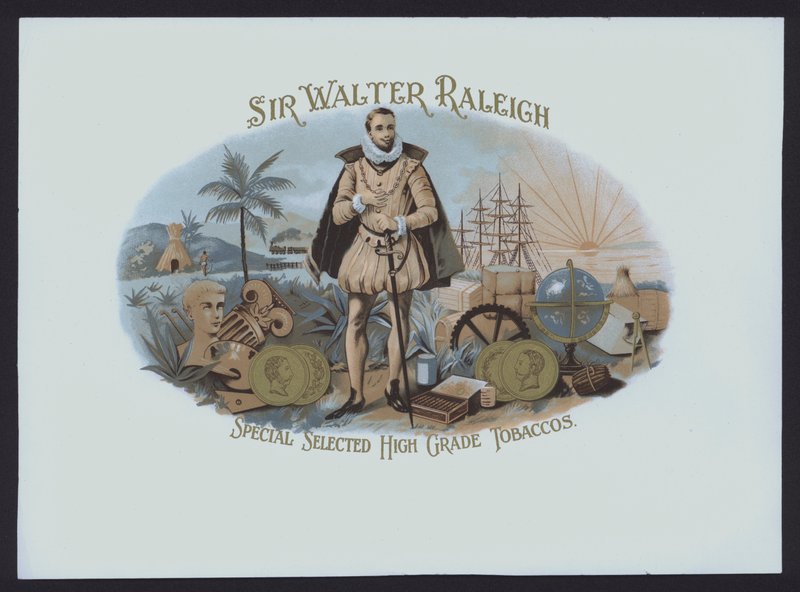 Sir Walter Raleigh, Tabacs - American School