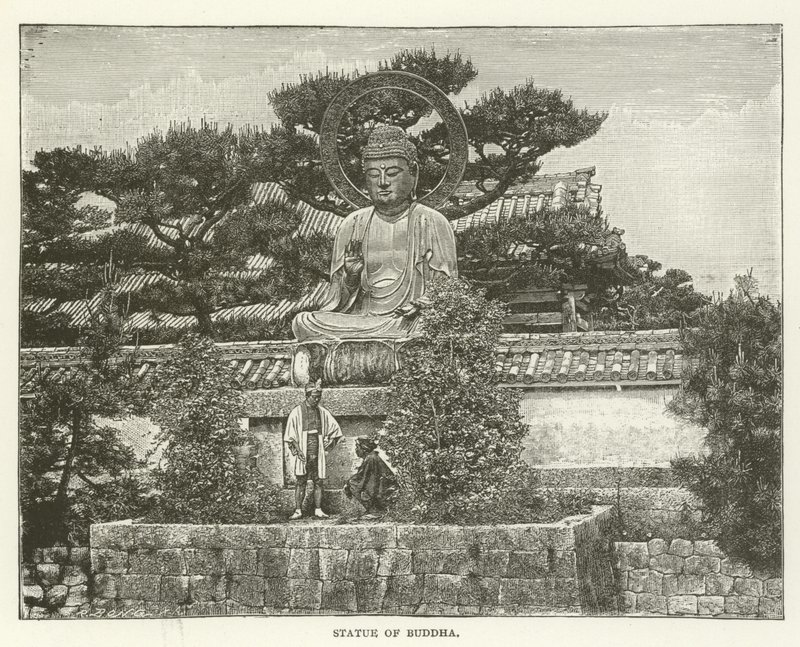 Statue de Bouddha - American School