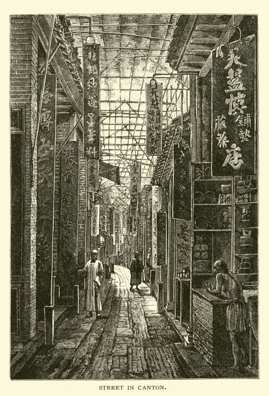 Rue à Canton - American School