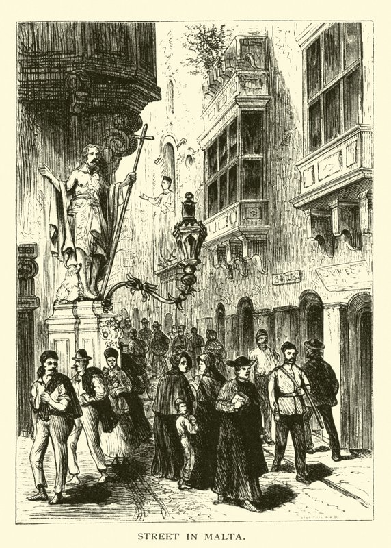 Rue à Malte - American School