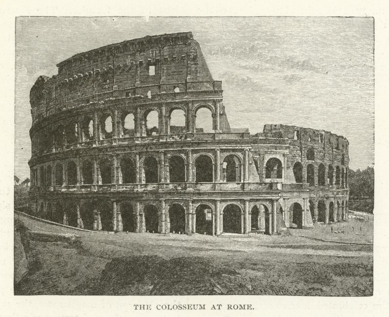 Le Colisée à Rome - American School