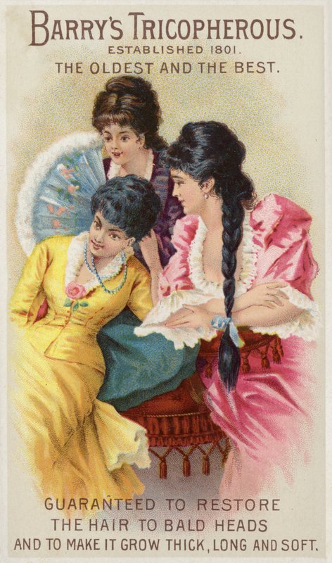 Trois dames se relaxant - American School