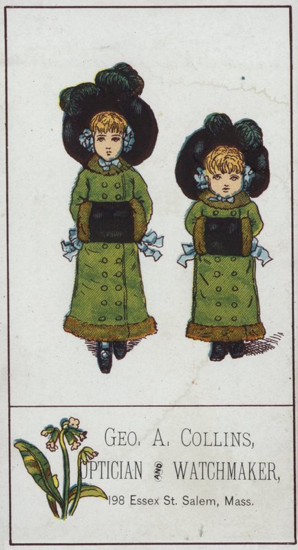 Deux filles portant des manchons - American School