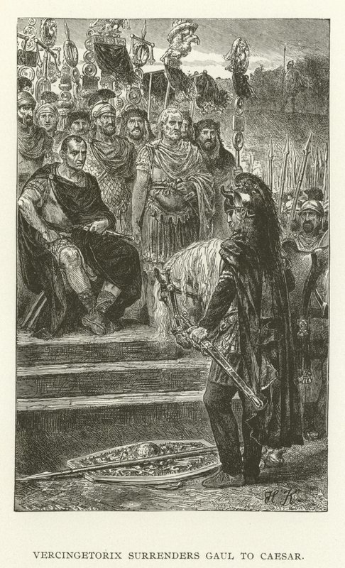 Vercingétorix se rend à César - American School
