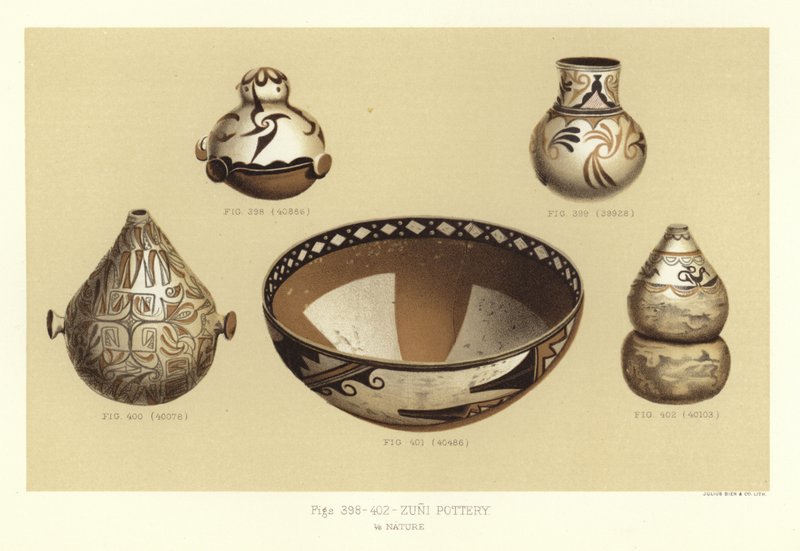 Poterie Zuni - American School