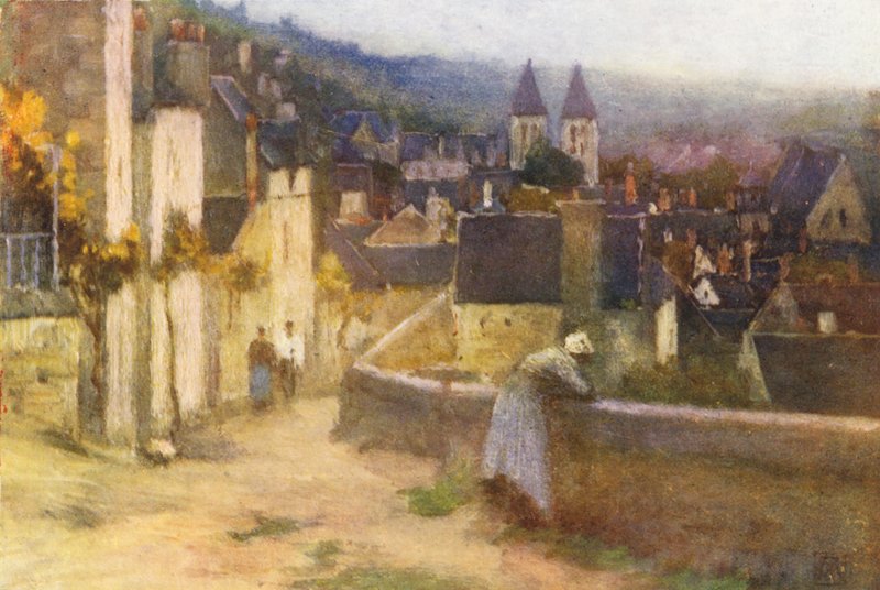 Chinon depuis le château - Amy B. Atkinson