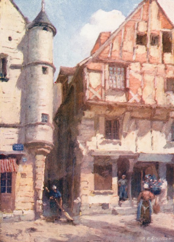 Vieilles Maisons à Chinon - Amy B. Atkinson