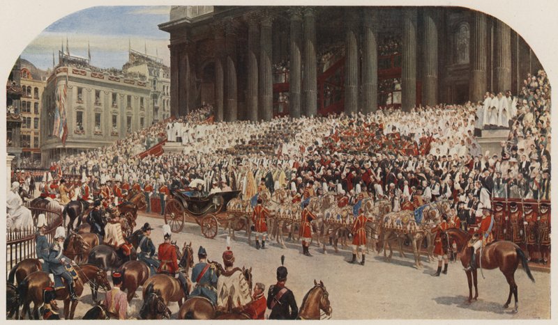 Jubilé de diamant de la reine Victoria, Cathédrale Saint-Paul, Londres, 22 juin 1897 - Andrew Carrick Gow